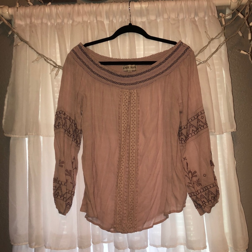 off the shoulder top